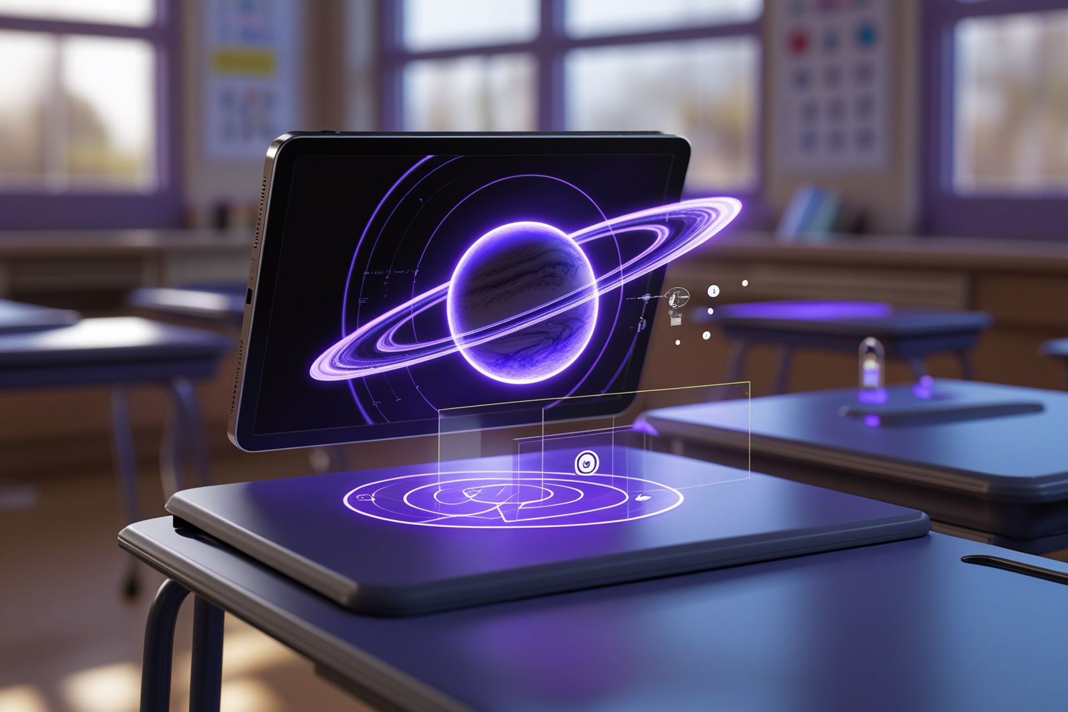 AR Education App Development mobile application concept