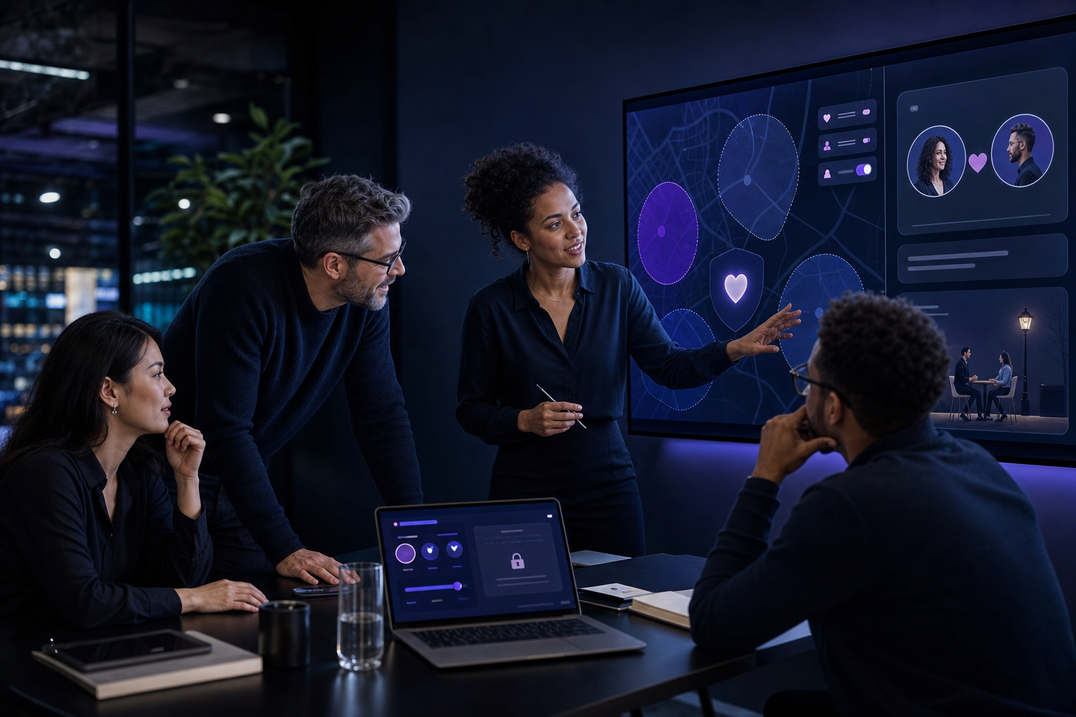 Location-based Dating App Development product strategy and user experience