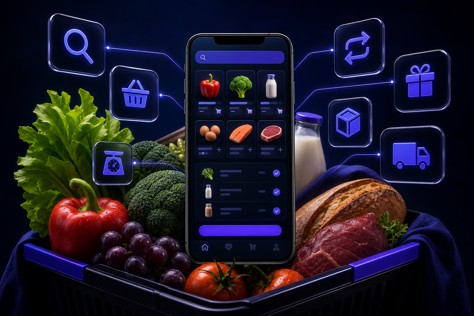 Grocery Shopping App Development services