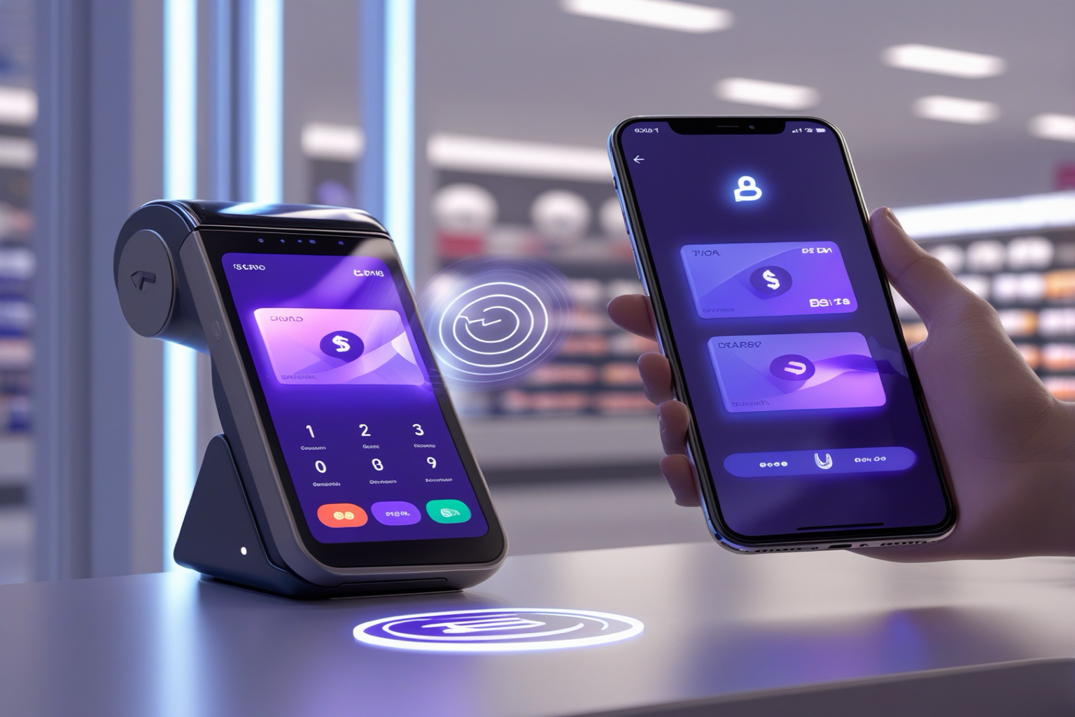 Digital Wallet App Development mobile application concept