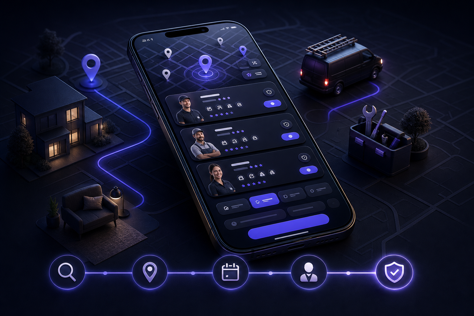 Local Services Marketplace App Development services