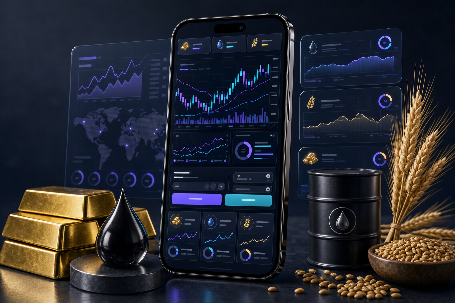 Commodity Trading App Development services