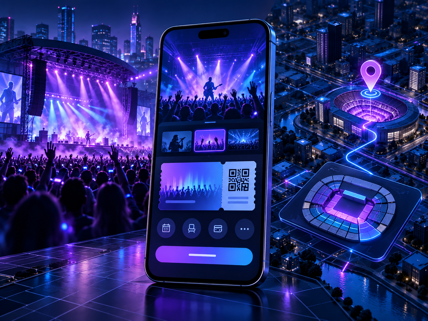Concert Ticket App Development services