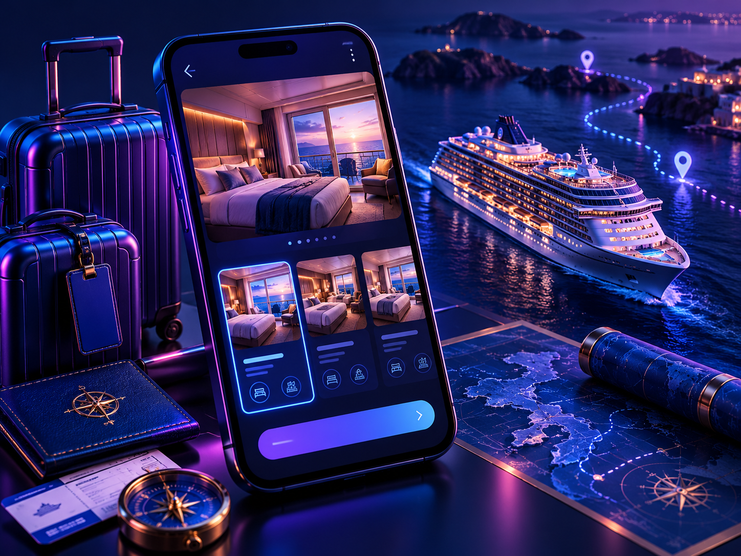 Cruise Booking App Development product strategy and user experience