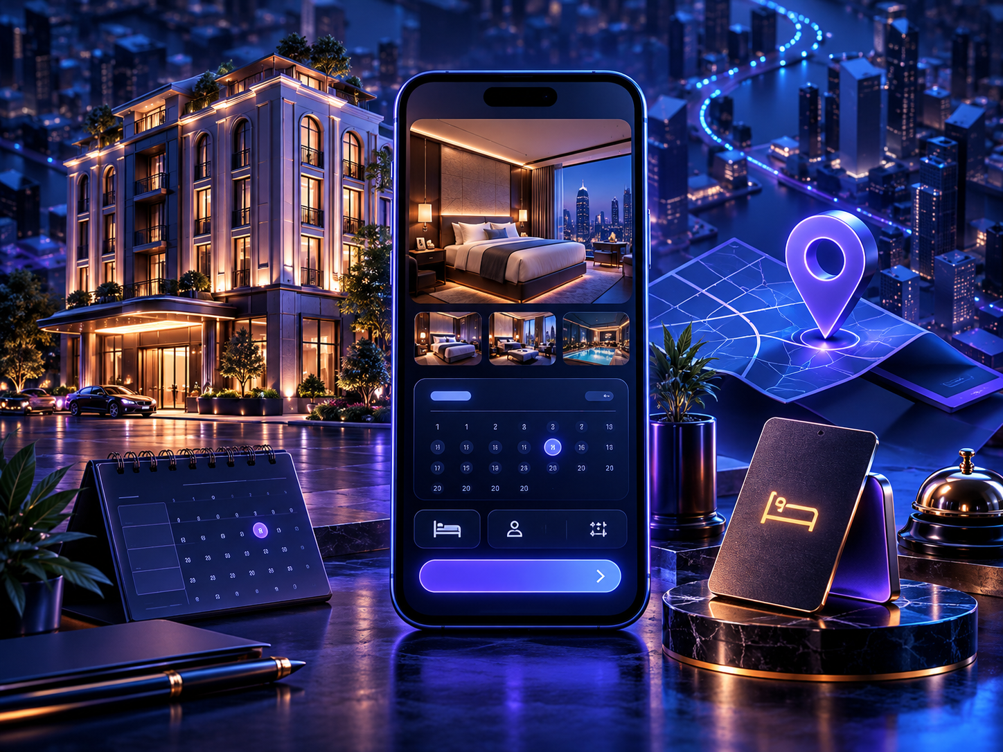Hotel Booking App Development services