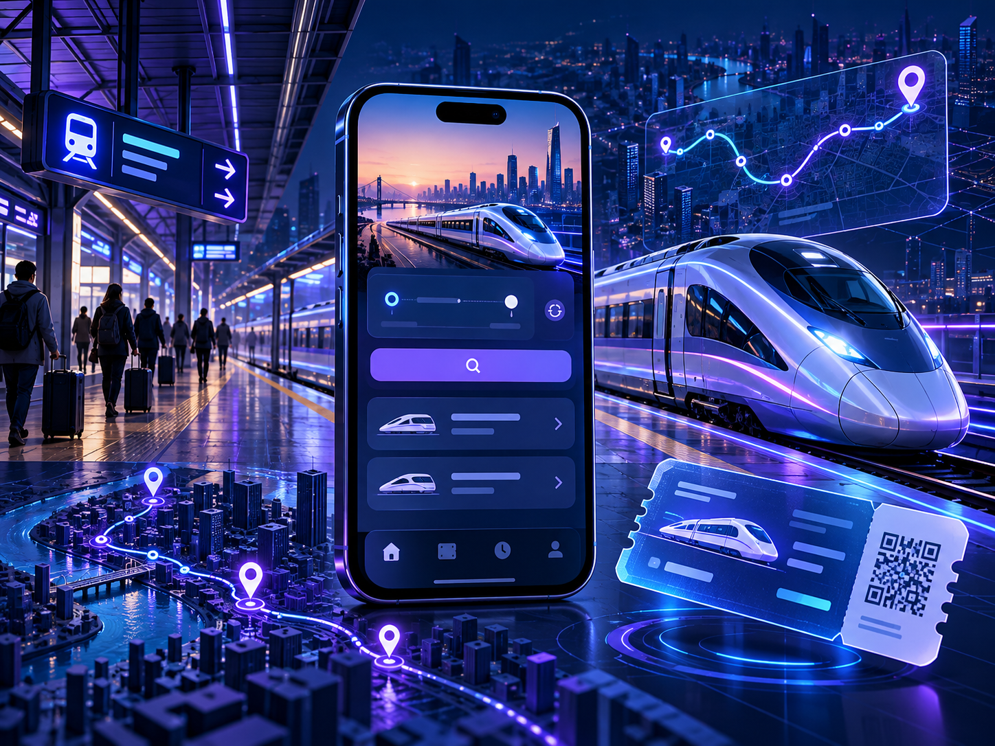 Train Booking App Development services