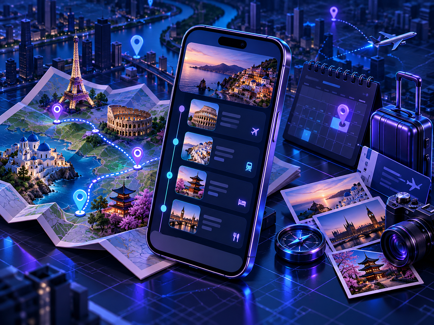 Trip Planner App Development services
