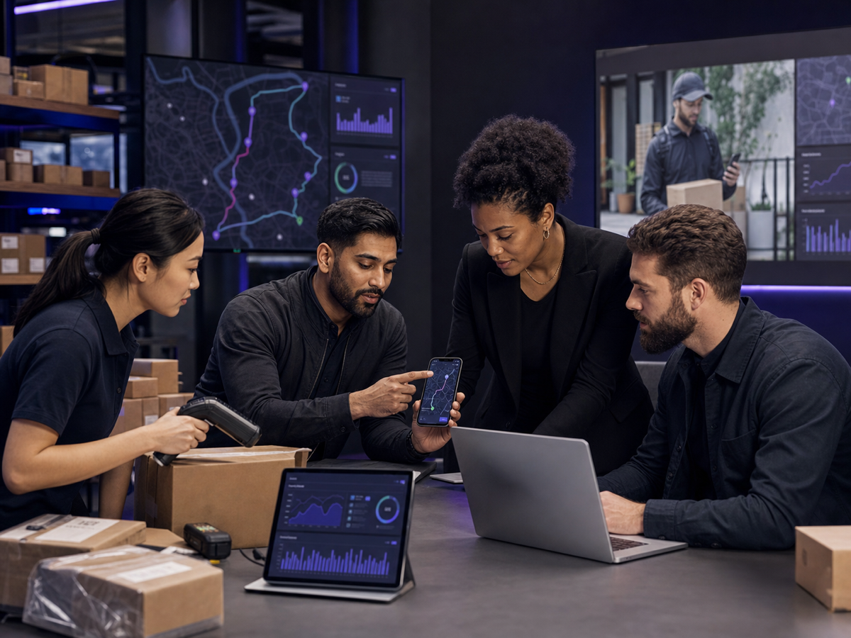 Logistics Delivery App Development product strategy and user experience