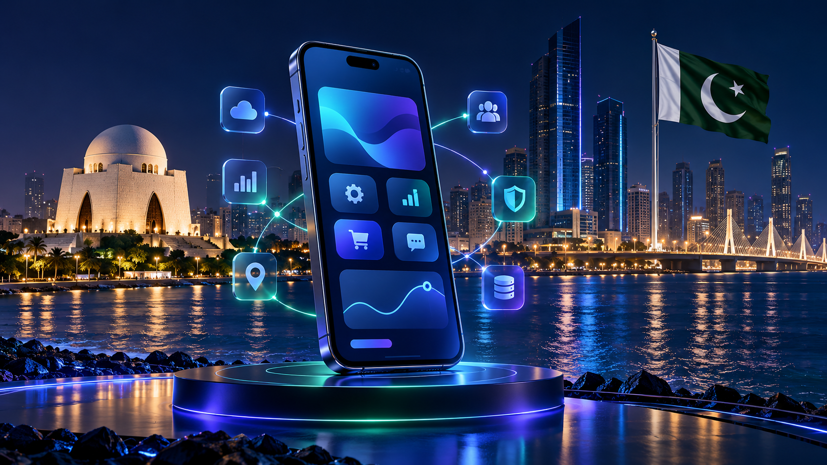Karachi, Pakistan mobile app development